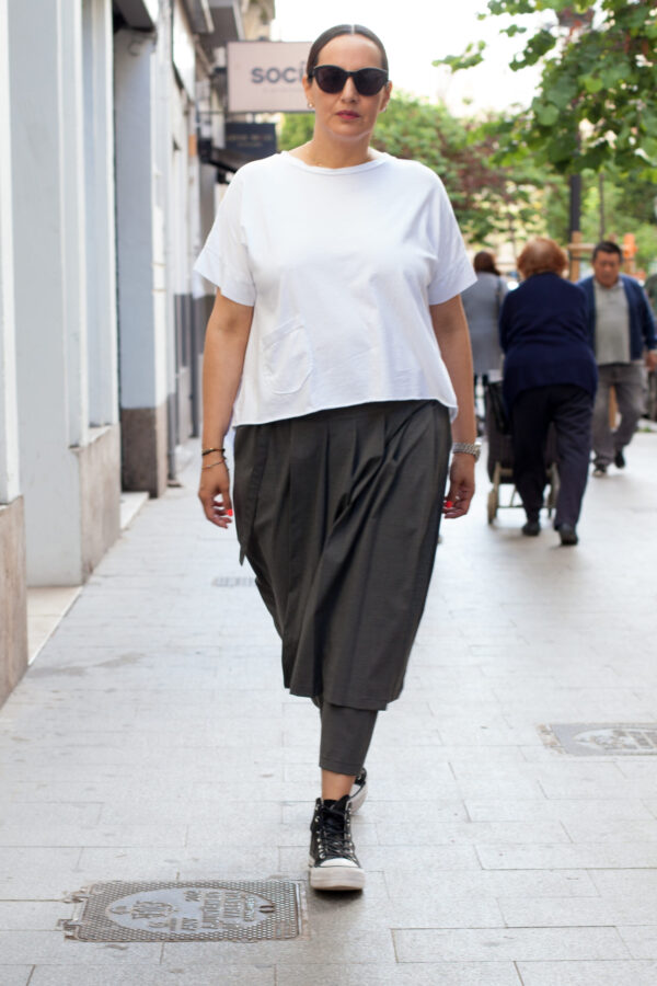 Pantalón Mod. DAFNE Color Gris Antracita - Imagen 9