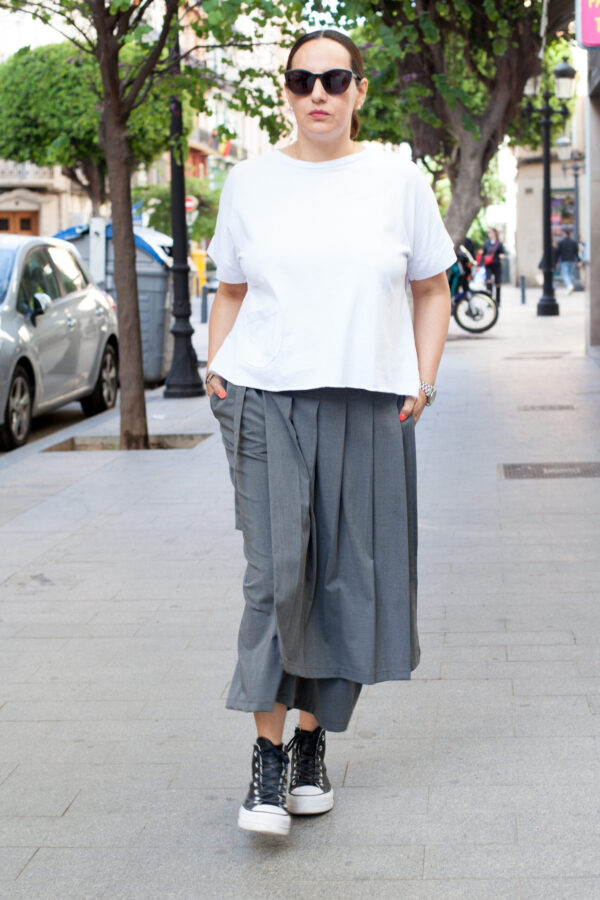 Pantalón Mod. DAFNE Color Gris Antracita - Imagen 2