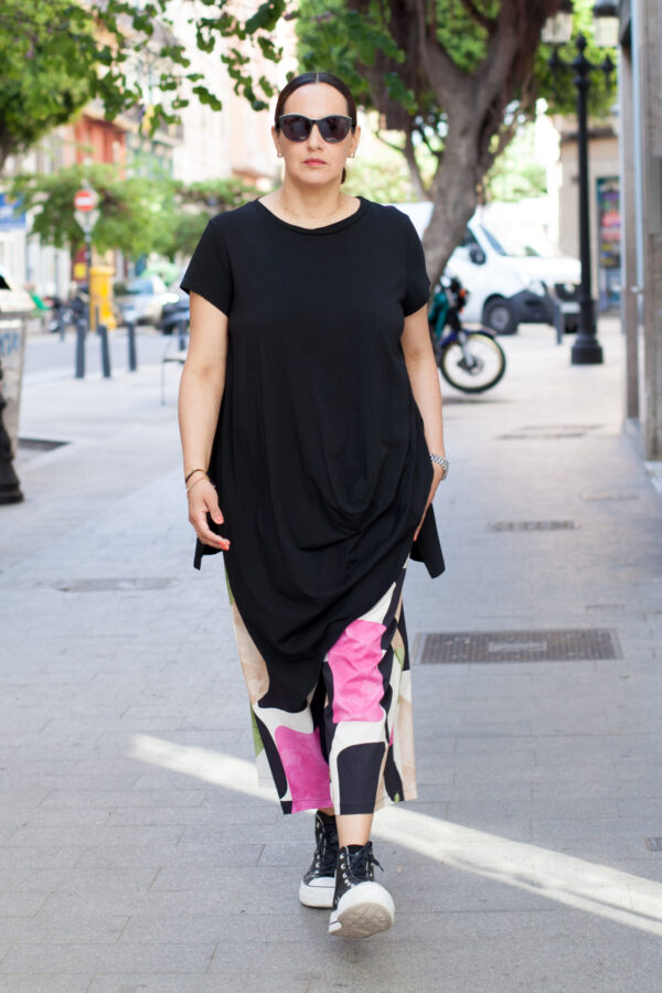 Camiseta Mod. Michelle Color Negro - Imagen 5