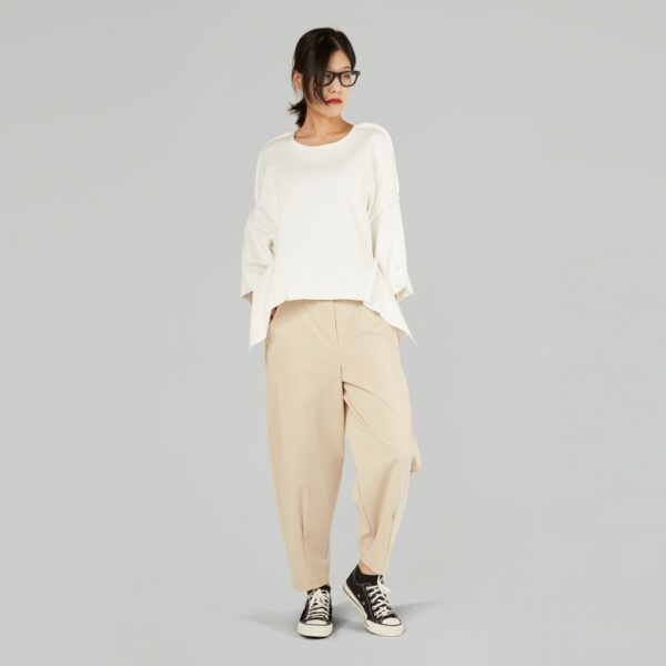 Pantalón Mod. TERRY Color Beige - Imagen 4