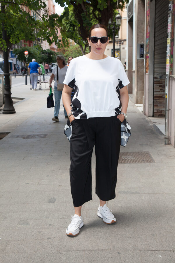 Pantalón Mod. Nancy Color Negro - Imagen 3