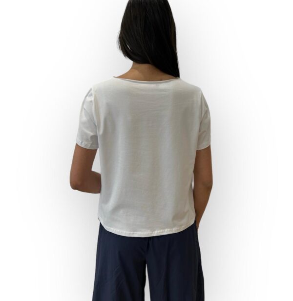 Camiseta Mod. Ambra Color Blanco - Imagen 3
