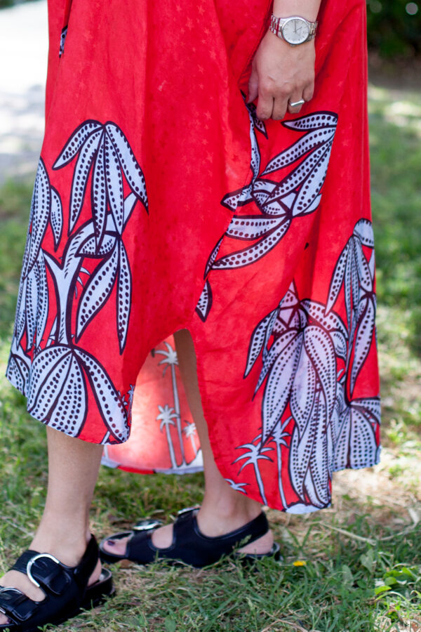 Vestido Mod. Kuka Color Rojo - Imagen 16