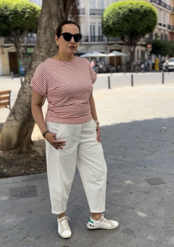 Pantalón Mod. TERRY Color Blanco