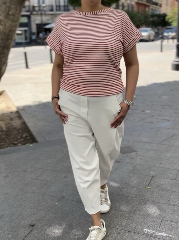 Pantalón Mod. TERRY Color Blanco - Imagen 3
