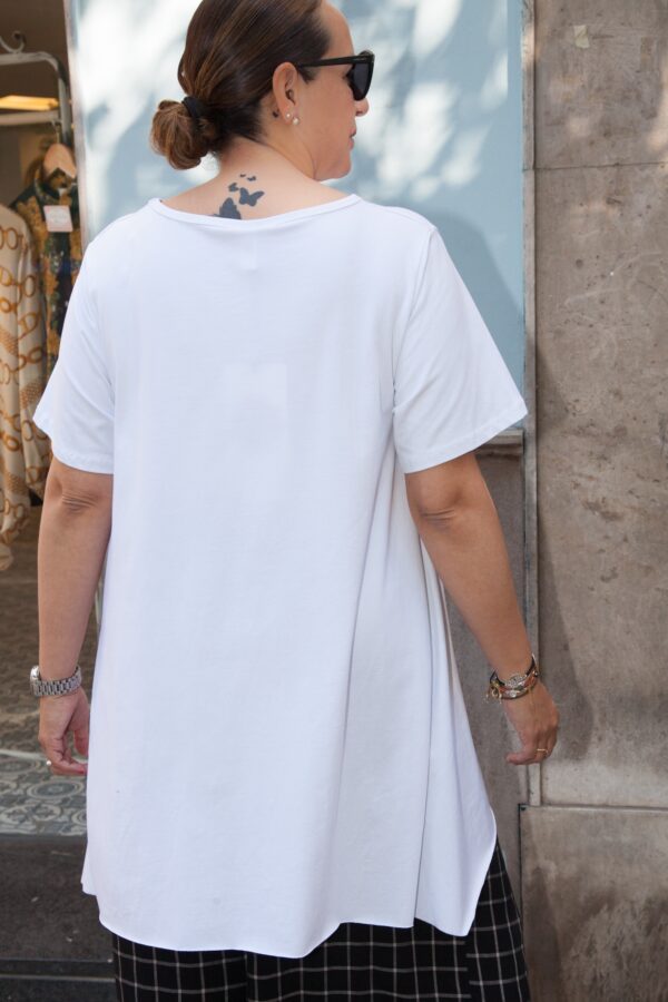 Camiseta Mod. Morgana Color Blanco - Imagen 3