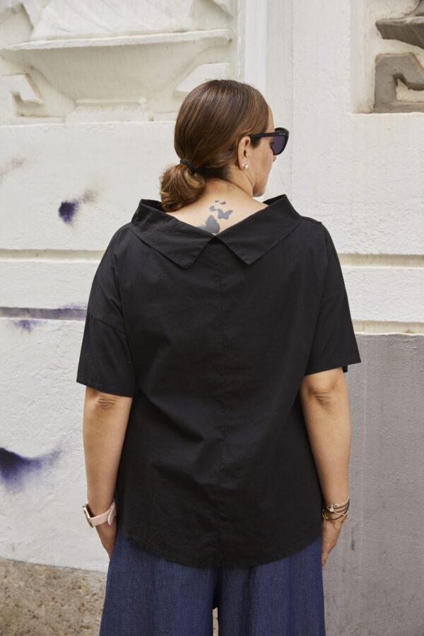 Blusa Mod. Sonia Color Negro - Imagen 3