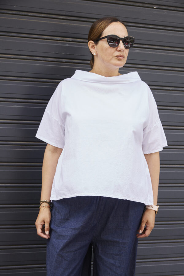 Blusa Mod. Sonia Color Blanco