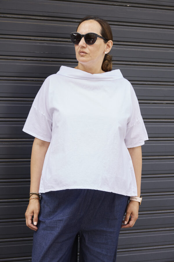 Blusa Mod. Sonia Color Blanco - Imagen 5