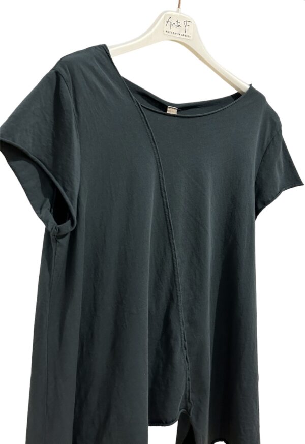 Camiseta Mod. Ramona Color Azul Grisáceo - Imagen 2