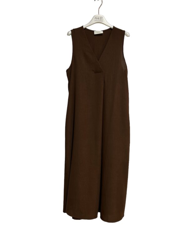 Vestido Mod. Aly Color Marrón